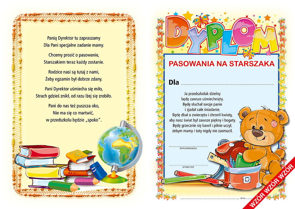 Wierszyk Na Pasowanie Przedszkolaka 3 Latki